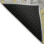 Tapis intérieur / extérieur jaune lavable à la machine Xhevrie-1319414319