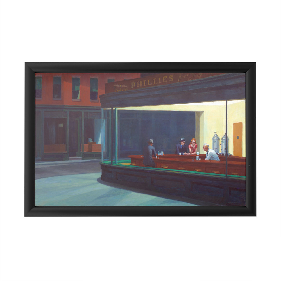 " Nighthawks " by Edward Hopper Vault W Artwork