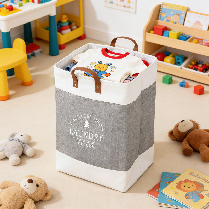 Laundry Baskets Freestanding Laundry Hampers Floding Clothes Hamper With Handles In Laundry Room College Dorm Bathroom Bedroom