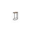 Table d'appoint Compact Caramel