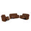 Fauteuil inclinable électrique, brun-80420528