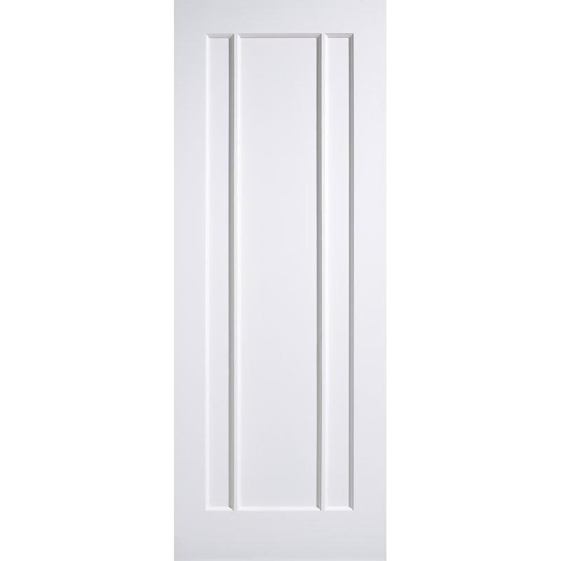 Lincoln Primed White Internal Fire Door, 198.1cm H x 83.8cm W x 4.4cm D