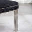 Chaise d'appoint rembourrée en velours Sydnie-1296681848
