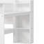 Lit de jour multifonctionnel en bois avec rangement abondant et bureau polyvalent pour les espaces compacts