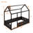 Chesterfield Wooden Floor House Bed Frame with Safety Fence-1140488254-1165425547