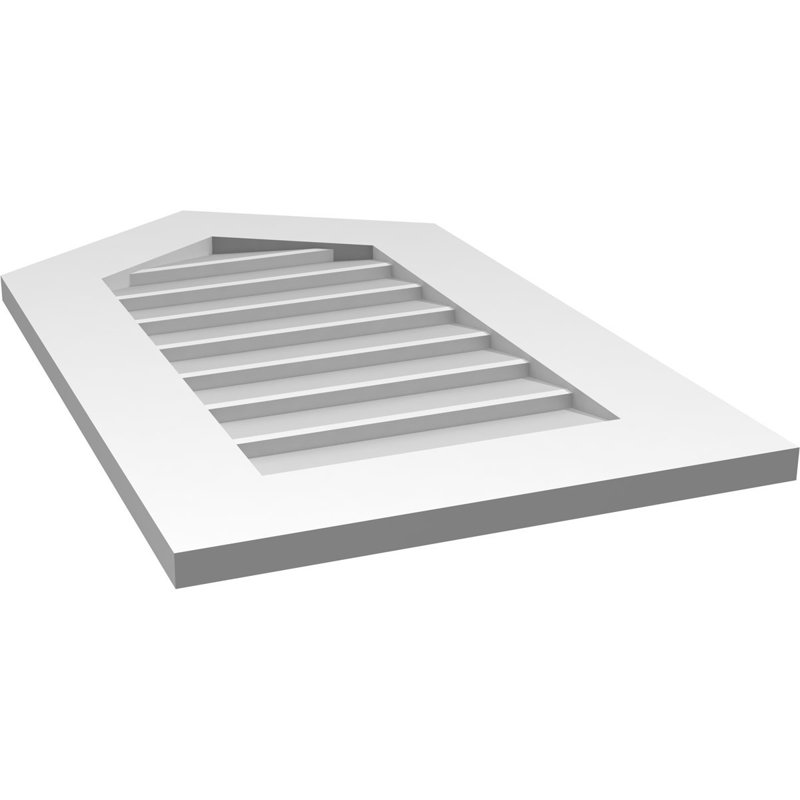 Ventilateur à pignon en uréthane non-fonctionnel Signature, H 30 po x l 18 po x P 1 po