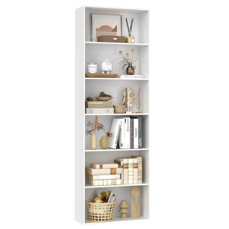 Small Bookcase W60 H50 D15 cm - 2 Shelves