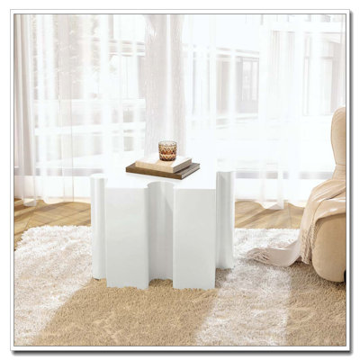 Table modulaire à rebord convexe MGO, tables d'appoint d'extérieur / d'intérieur