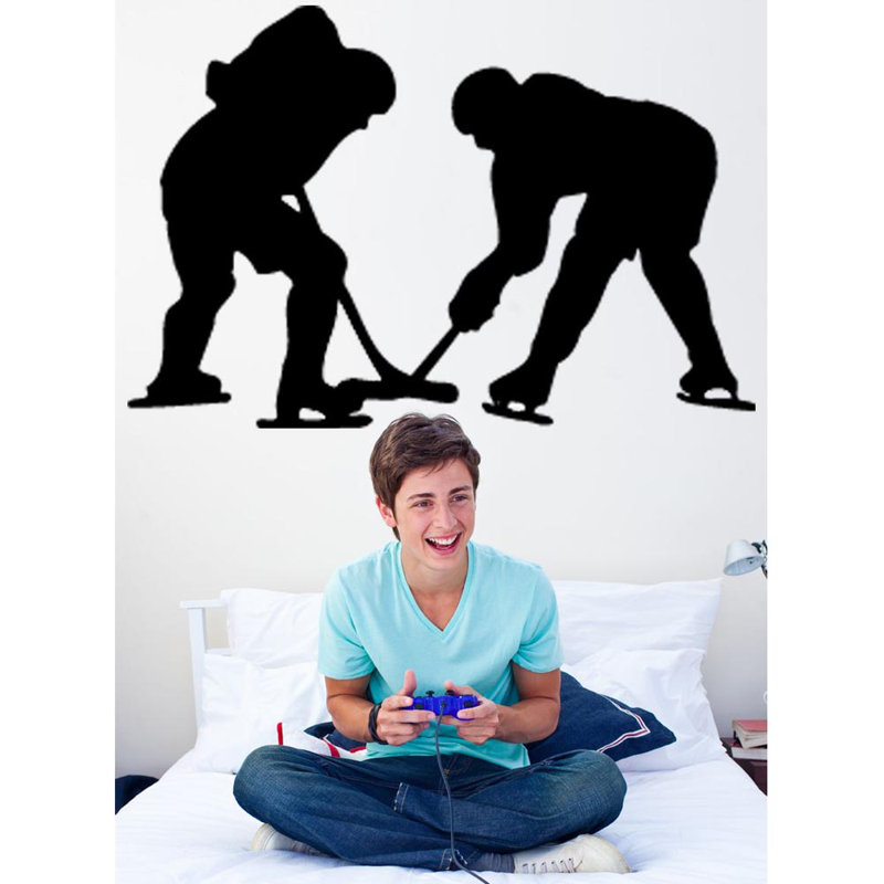 Sports Non-Wall Damaging Wall Decal, 48.5" H x 72" W