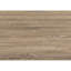 Table d'appoint pour espaces de vie - Stratifié taupe, base en métal noir en métal stratifié, s'adapte élégamment aux espaces