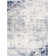 Magallanes Abstract Blue/Light Gray/White Area Rug
