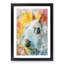Bunny Rabbit In Abstract - Picture Frame Painting Print-55681307-55681309