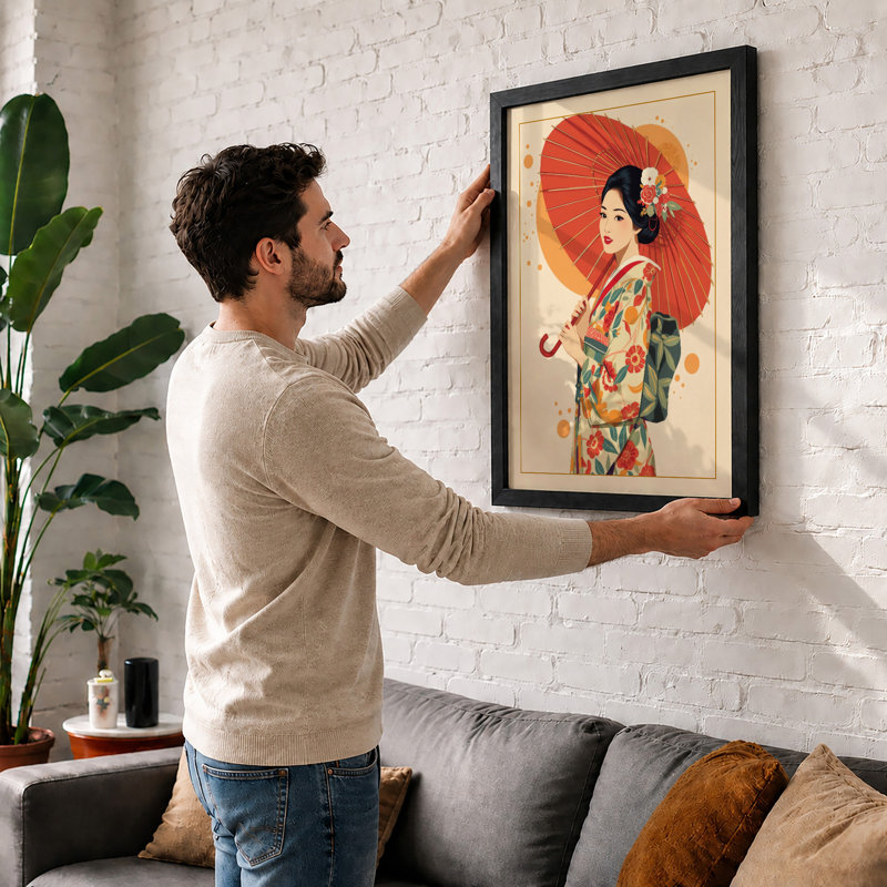 Print, A2 - 59.4 x 42.0 cm, Black