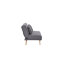 Shaun 3 Seater Armless Sofa Bed
