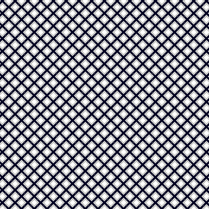 Trellis 100% Cotton Performance Fabric, Navy/Gris