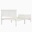 Lit plateforme simple en bois massif-627993386