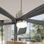 Ventilateur de plafond 52 pouces avec lumière DEL à intensité variable et 5 pales en bois massif-110562175-110562174-122430240