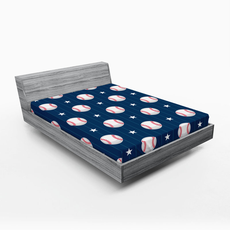 Ensemble de 2 drap-housse de sport Ambesonne, Drap-housse de taille très grand