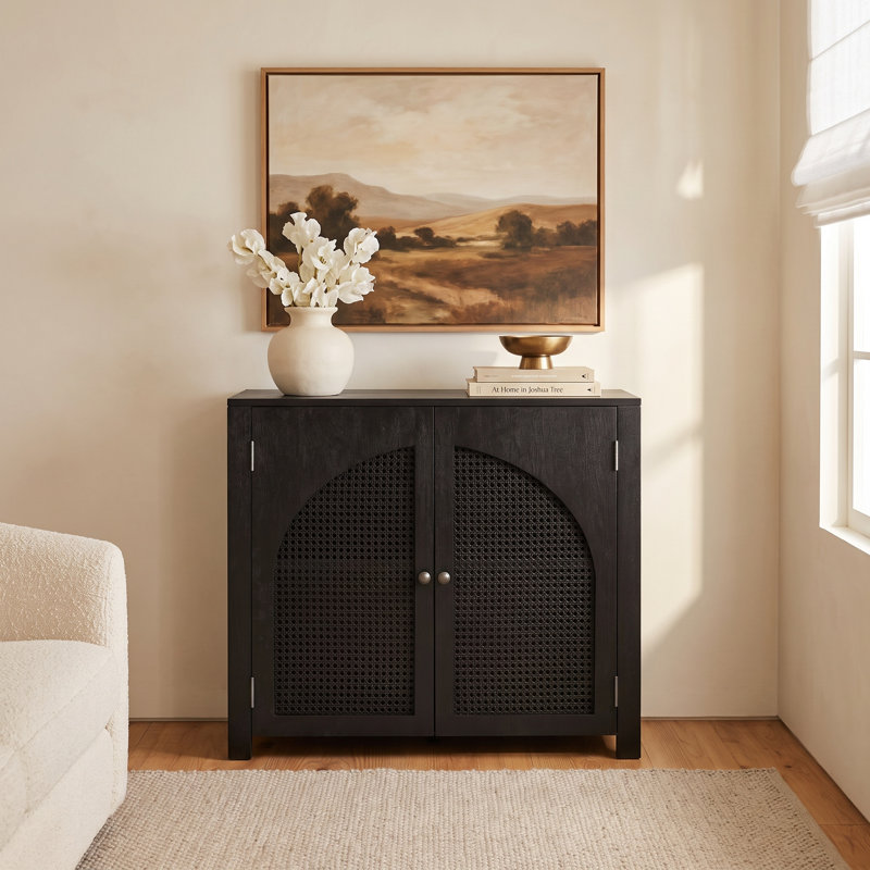 Tyche Storage Cabinet, Black