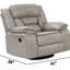 Chaise rembourrée en similicuir faite de bois