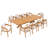 Outdoor Rectangular Dining Set With Cushions-113549754
