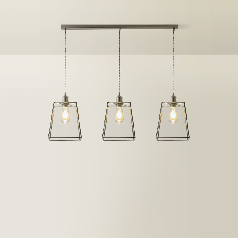 3 - Light Pendant, Yes, Chrome