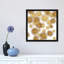 Golden Sunbursts by Abby Young - Floater Frame Painting on Canvas-2136222343-2136222360