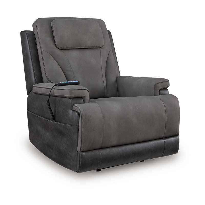 Fauteuil inclinable 4Z-Peaceful Pause, Gris