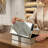 Wood Jewelry Box + Mirror