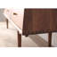 Armoire de rangement en noyer noir