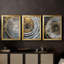 ABSTRACT Series CCLI  -Custom Framed  Wrapped Gallery Canvas - 3 Pieces-602866842-602866843