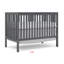 Le lit de bébé convertible 5-en-1 se convertit du lit de bébé au lit pour tout-petit, convient au matelas de lit double standard et est facile à assembler. 53 * 29 * 9 pouces - GRIS STORM-860824288