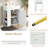 Bathroom Vanity With Storage Cabinet, Single Ceramic Sink