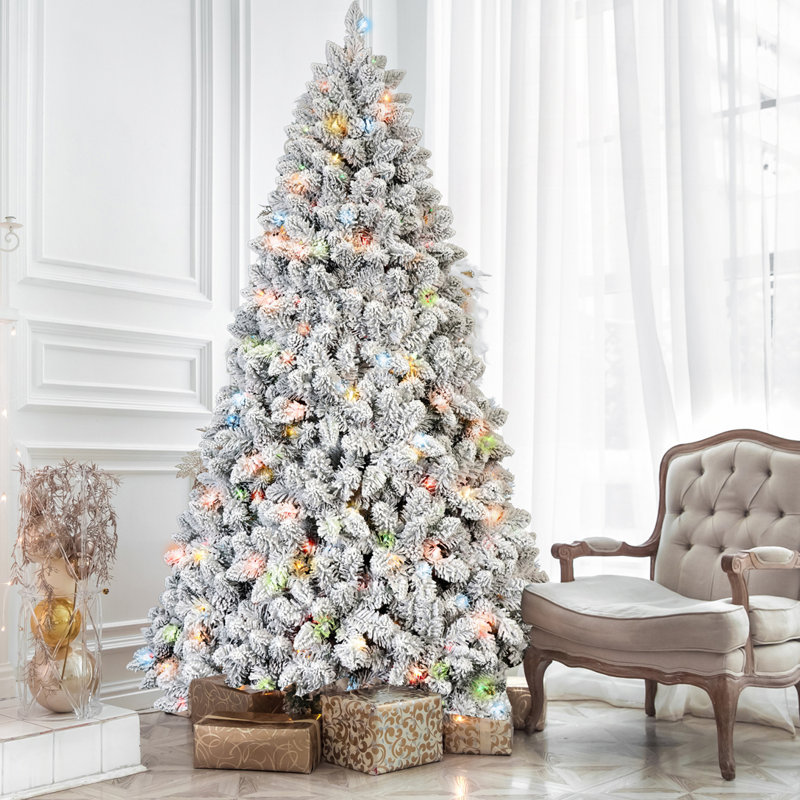 Arbre de Noël 7 pi avec lumières