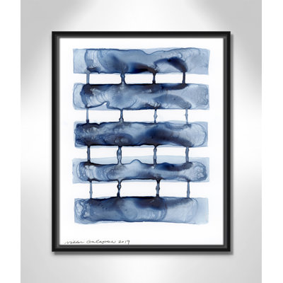 Stitched Together I by Nikki Galapon - Solid Wood Rectangle Print Single Piece Item on Canvas