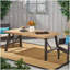 Outdoor Dining Set with 2 Benches and 1 Dining Table (3 pcs)