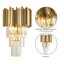 Applique murale 3 niveaux en cristal Modern-26390438