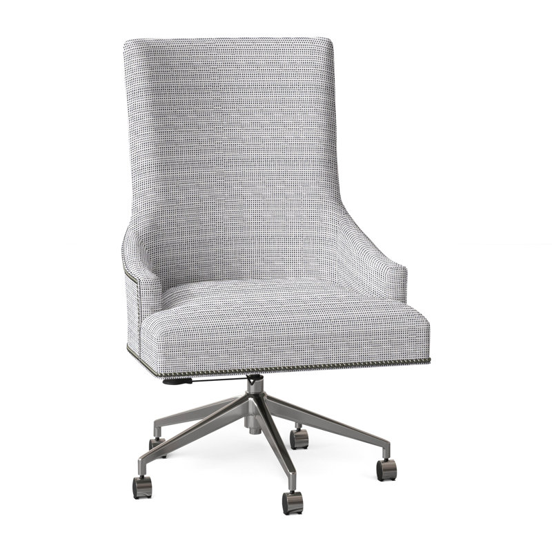 Chaise de travail Ashton, Encre Perigold Rest, Nails, Nickel