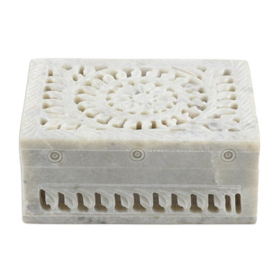 Handmade Stoneware Decorative Box