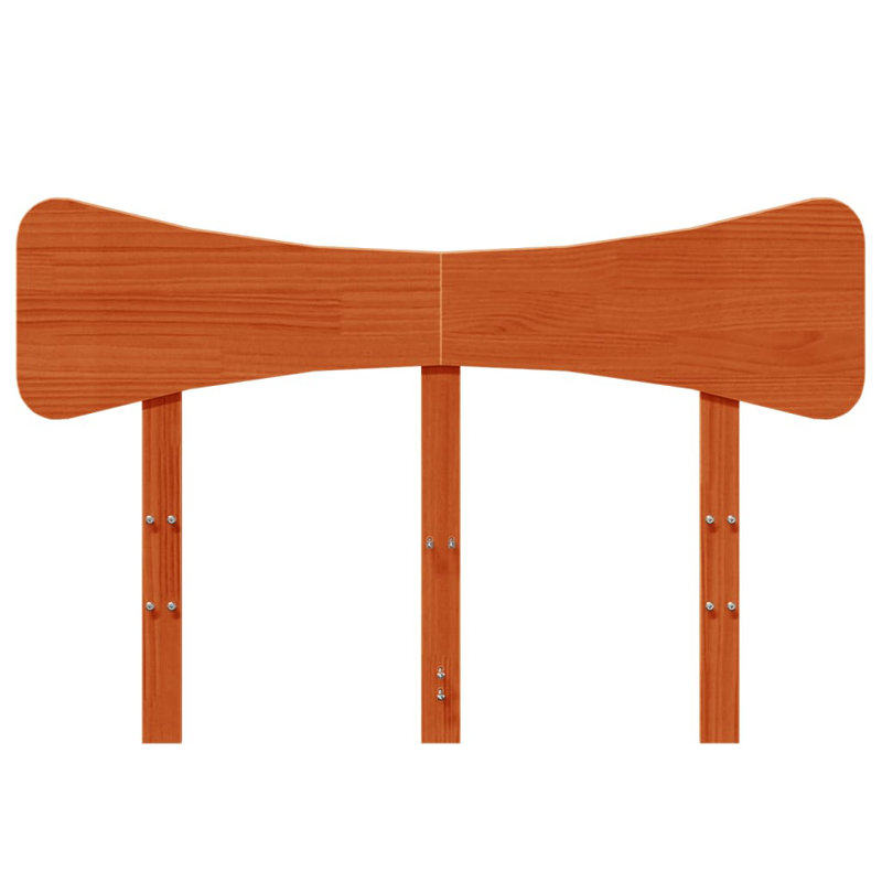 Lovina Headboard, Wax Brown, 81cm H x 140.5cm W x 3.5cm D