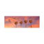 Palm Trees Sunset by Melanie Viola - Panoramic Print on Canvas-2082367435-2082367436