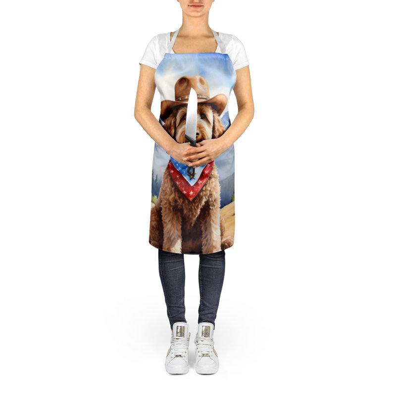 No Pattern Bib Apron