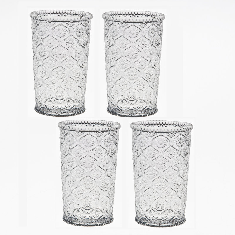 Mitzi Drinking Glass, Yellow