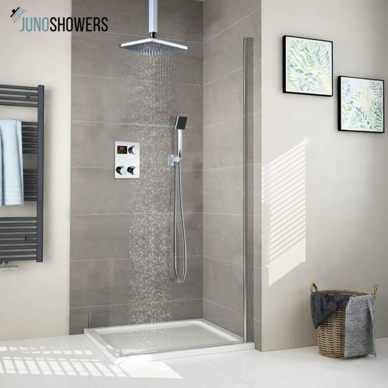 Mélangeur de douche thermostatique à affichage numérique Juno