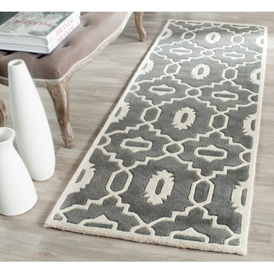 Carolene Hand Tufted Wool Geometric Rug