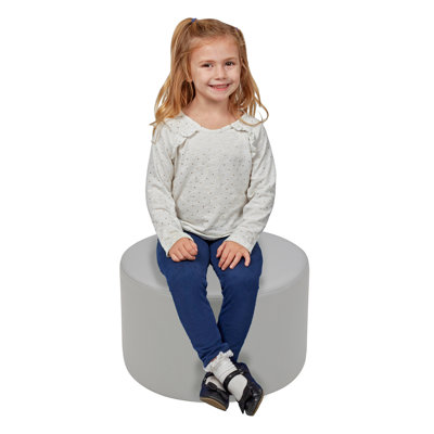Pro Series Upholstered Round Ottoman 12" Height
