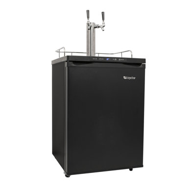 EdgeStar 5.6 Cubic Feet Dual Tap Freestanding Kegerator