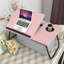 56Cm Rectangular with Hutch Computer Desk-1575297642