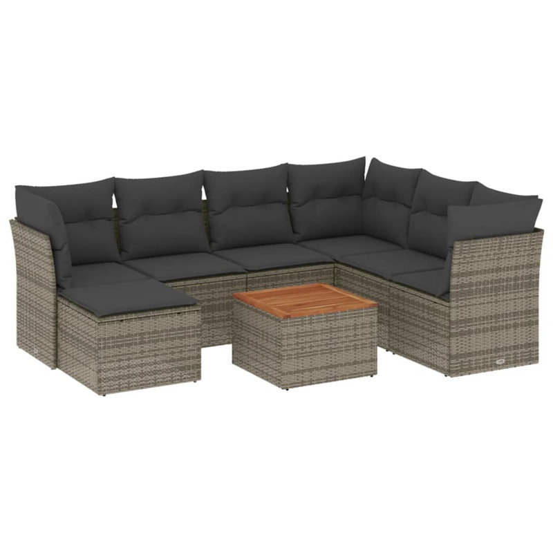 Ensemble de canapé de jardin Vidaxl