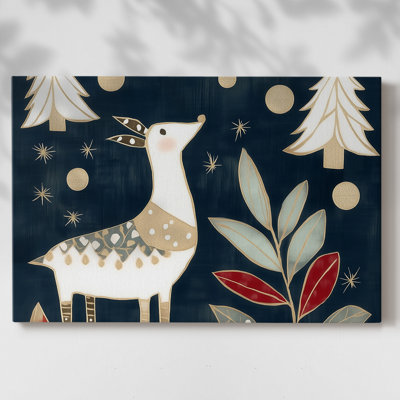 Art de vacances de Noël III - Toile tendue avec châssis - CX III